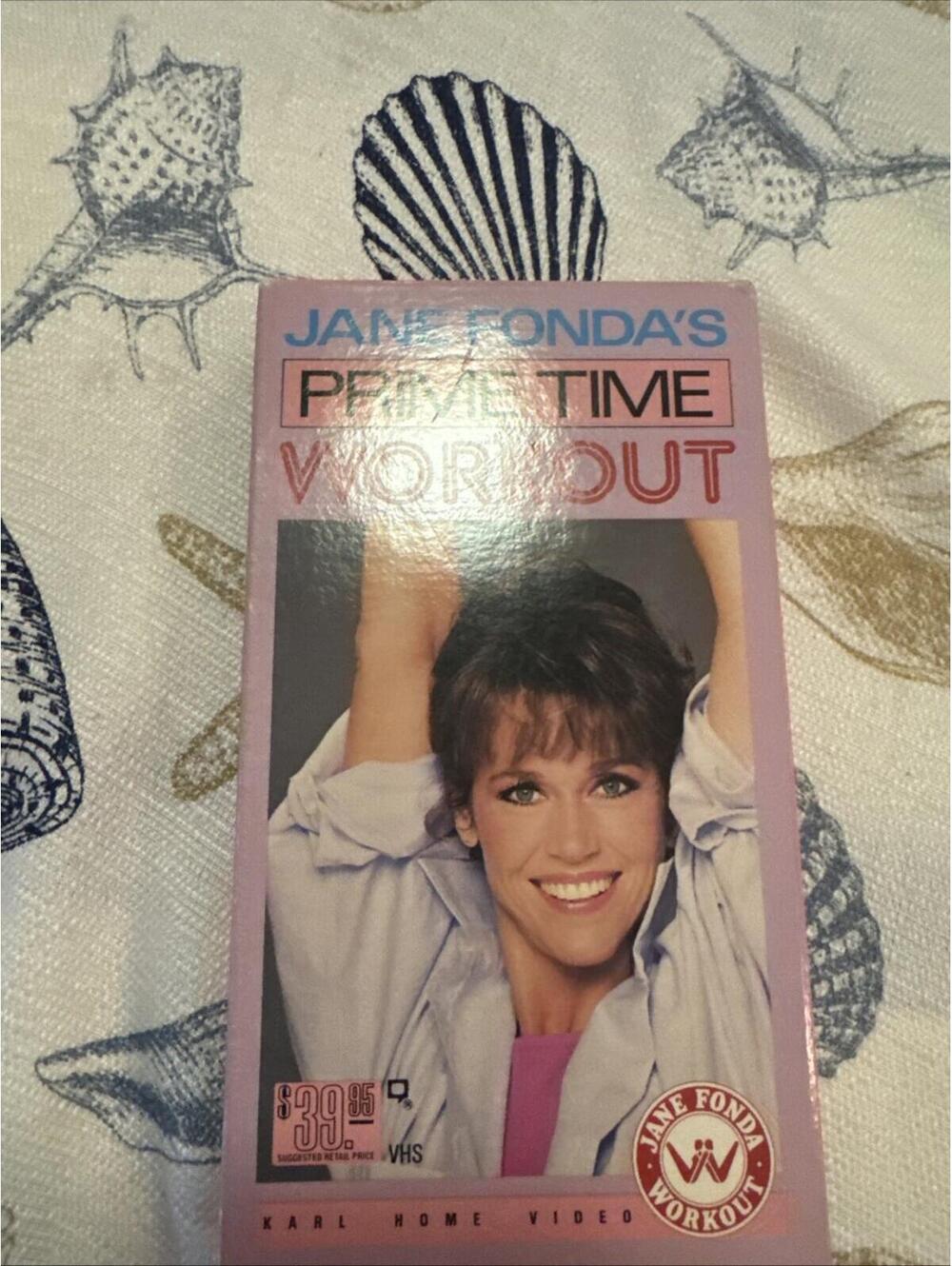 Jane Fonda's Prime Time Workout VHS TAPE #058 Head to Toe Exercise Fitness